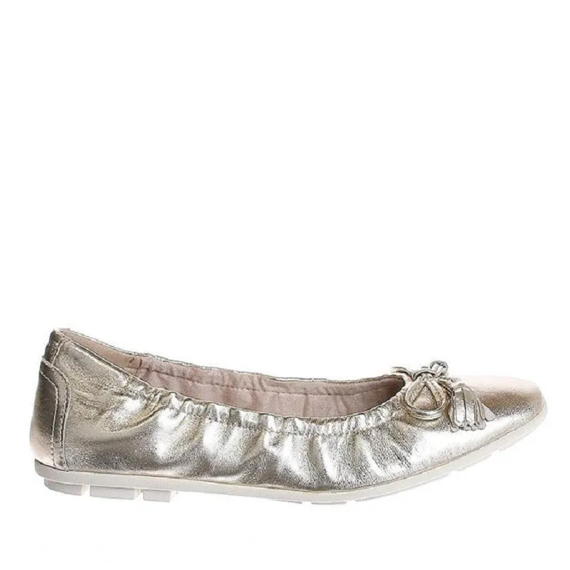 TAMARIS WOMS BALLERINA 12210742 GOLD