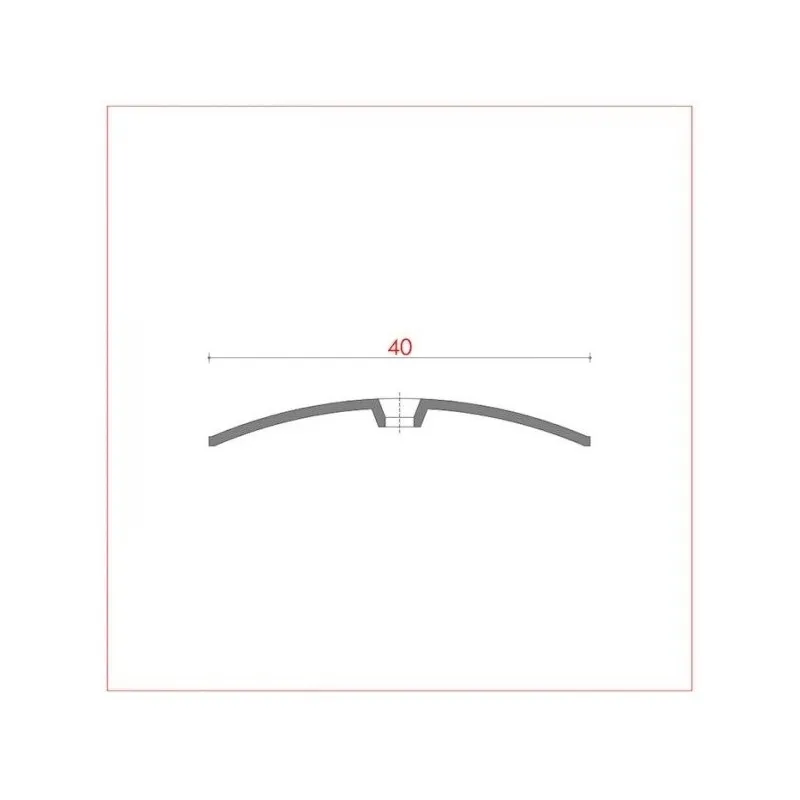 Tapajuntas de 40 mm. para atornillar
