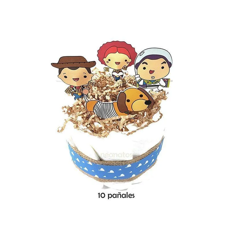 Tarta de pañales Toys