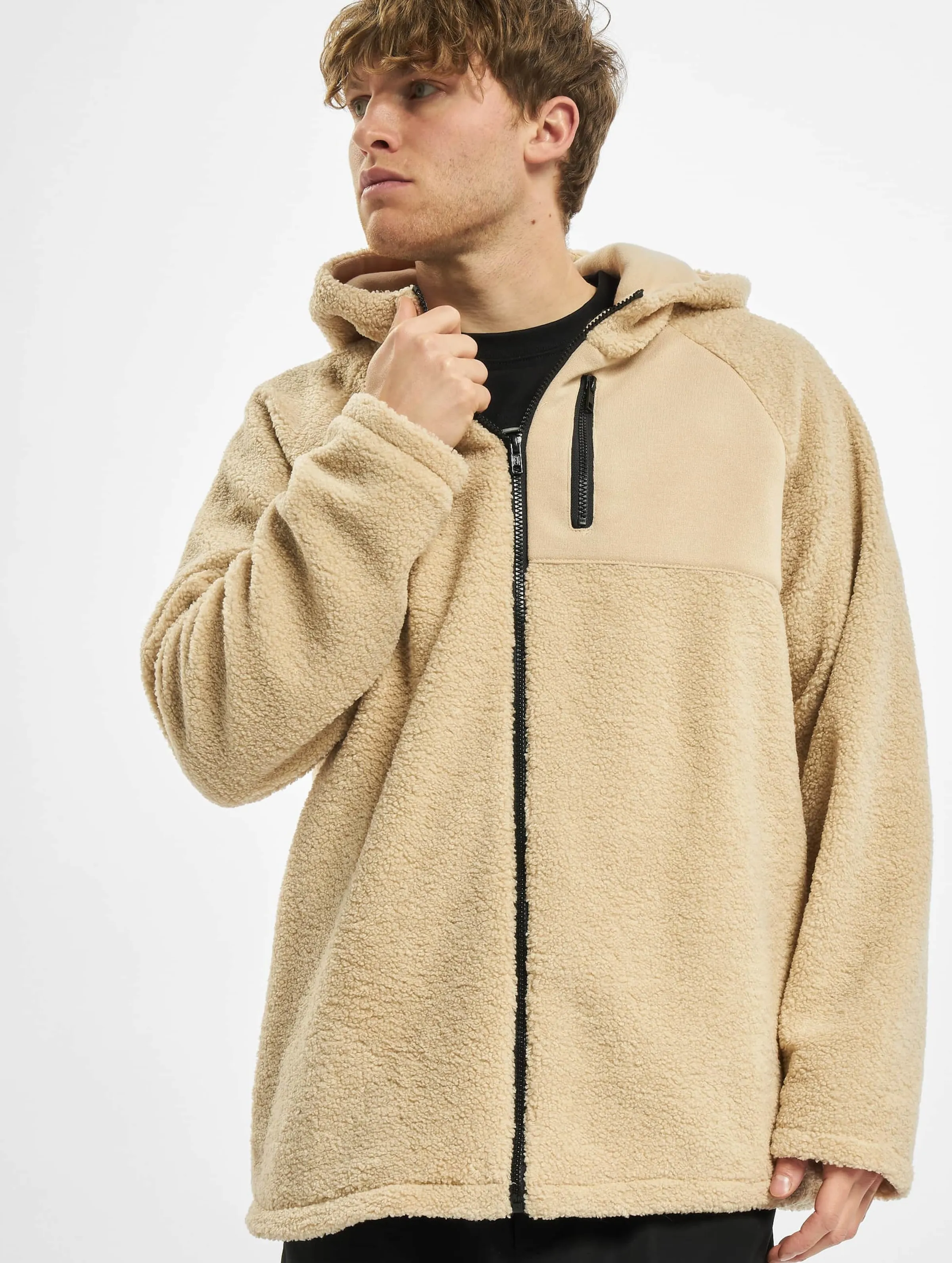 Urban Classics Hooded Sherpa