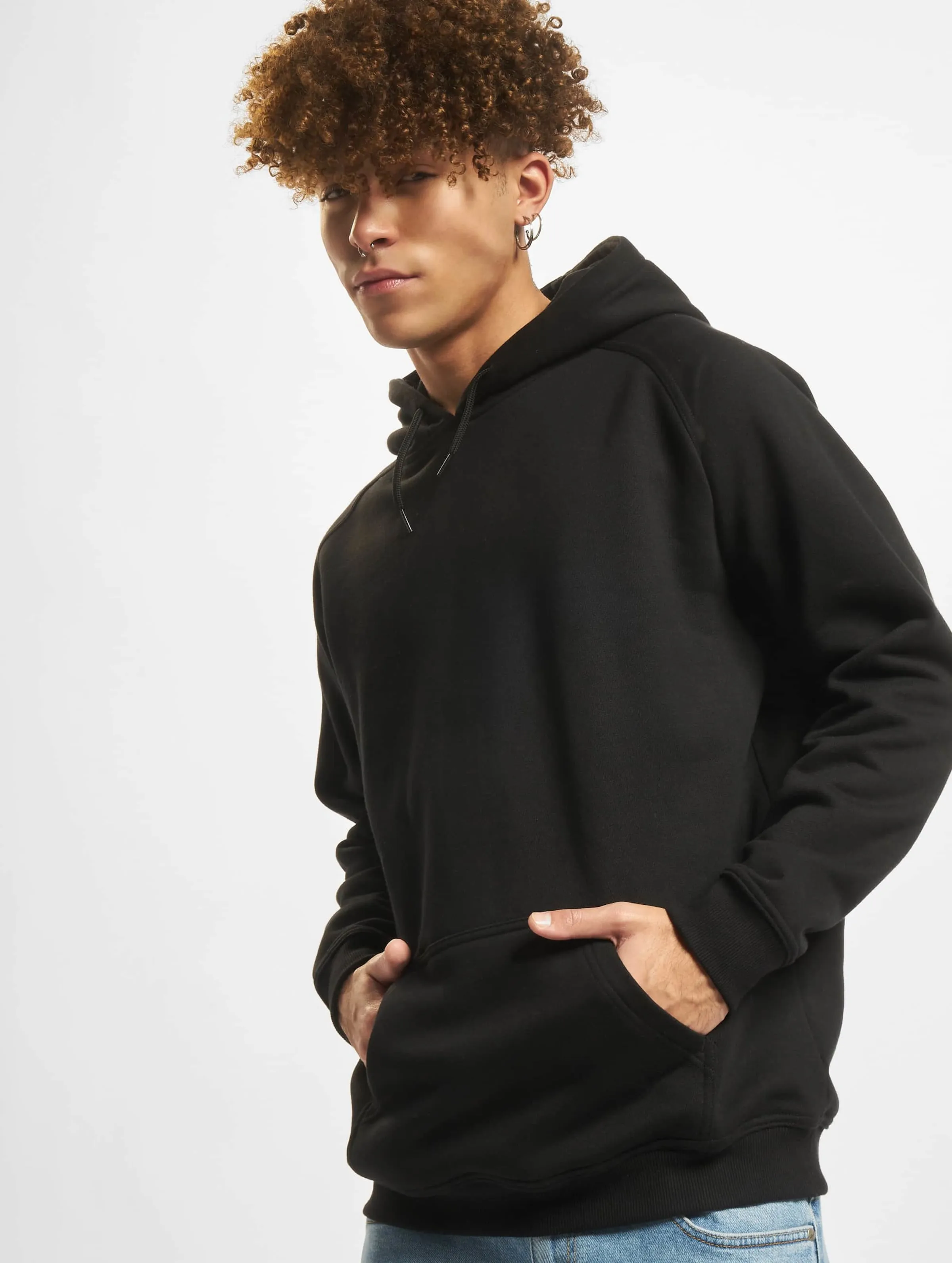 Urban Classics Urban Classics Tall Hoody Black (XXLT