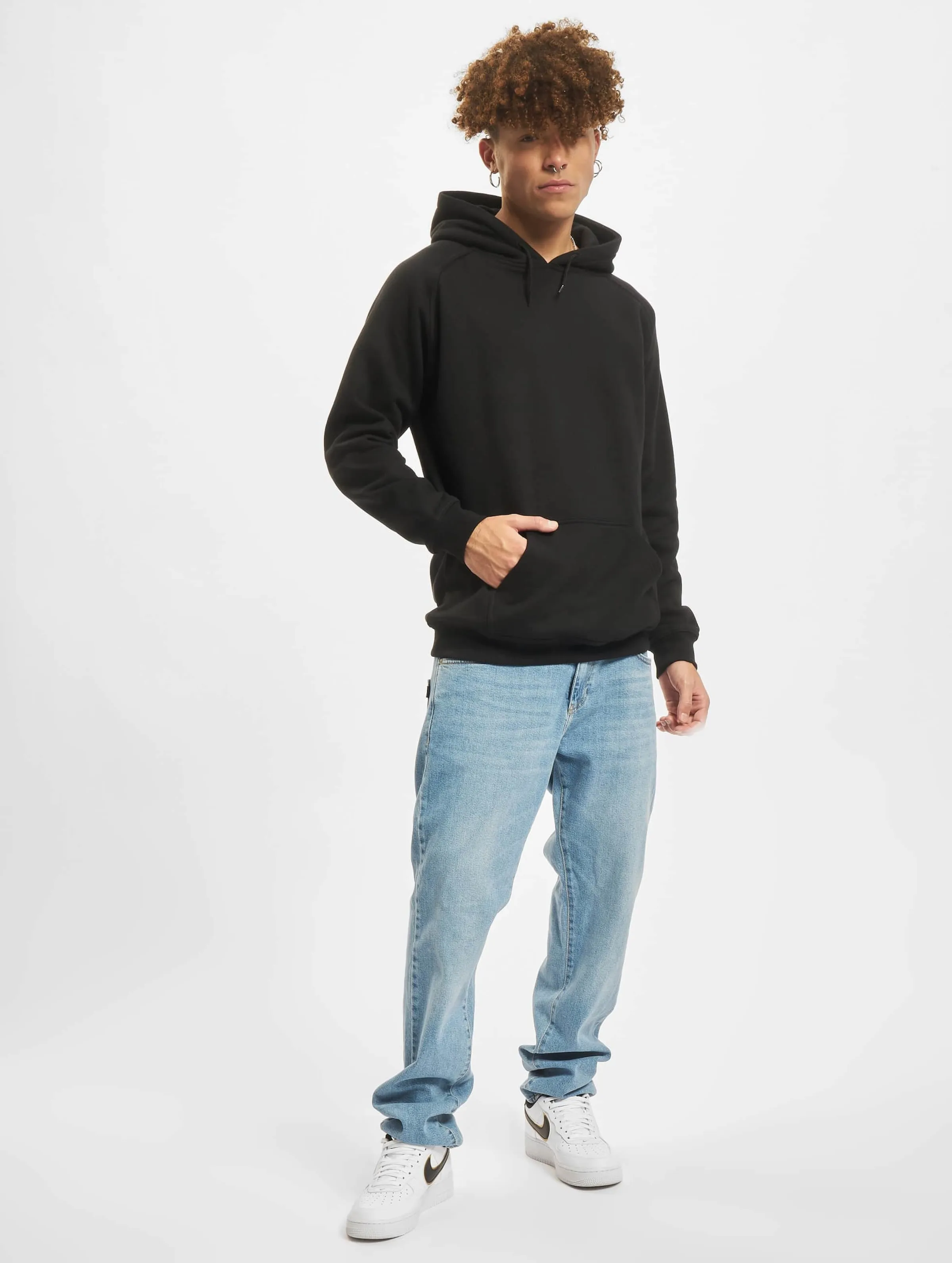 Urban Classics Urban Classics Tall Hoody Black (XXLT