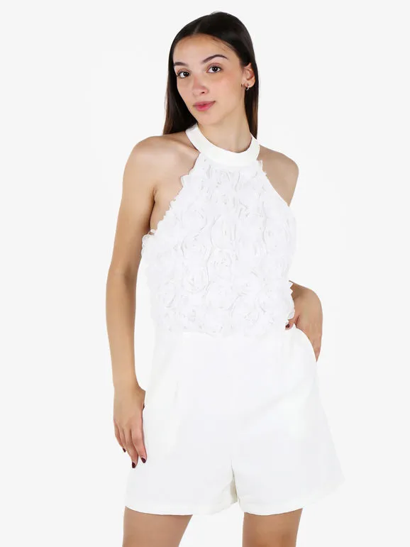 Vanita Mono elegante de mujer con cuello halter