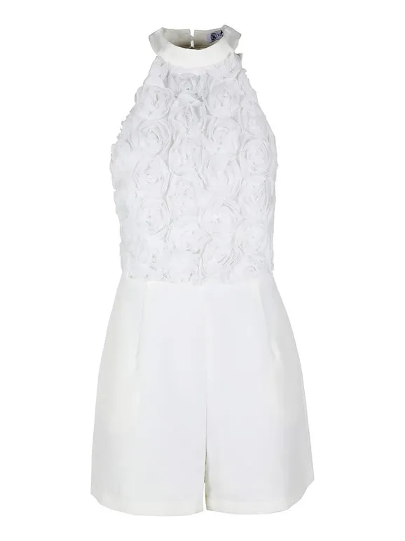 Vanita Mono elegante de mujer con cuello halter