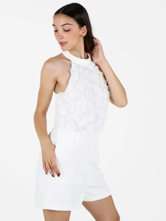 Vanita Mono elegante de mujer con cuello halter