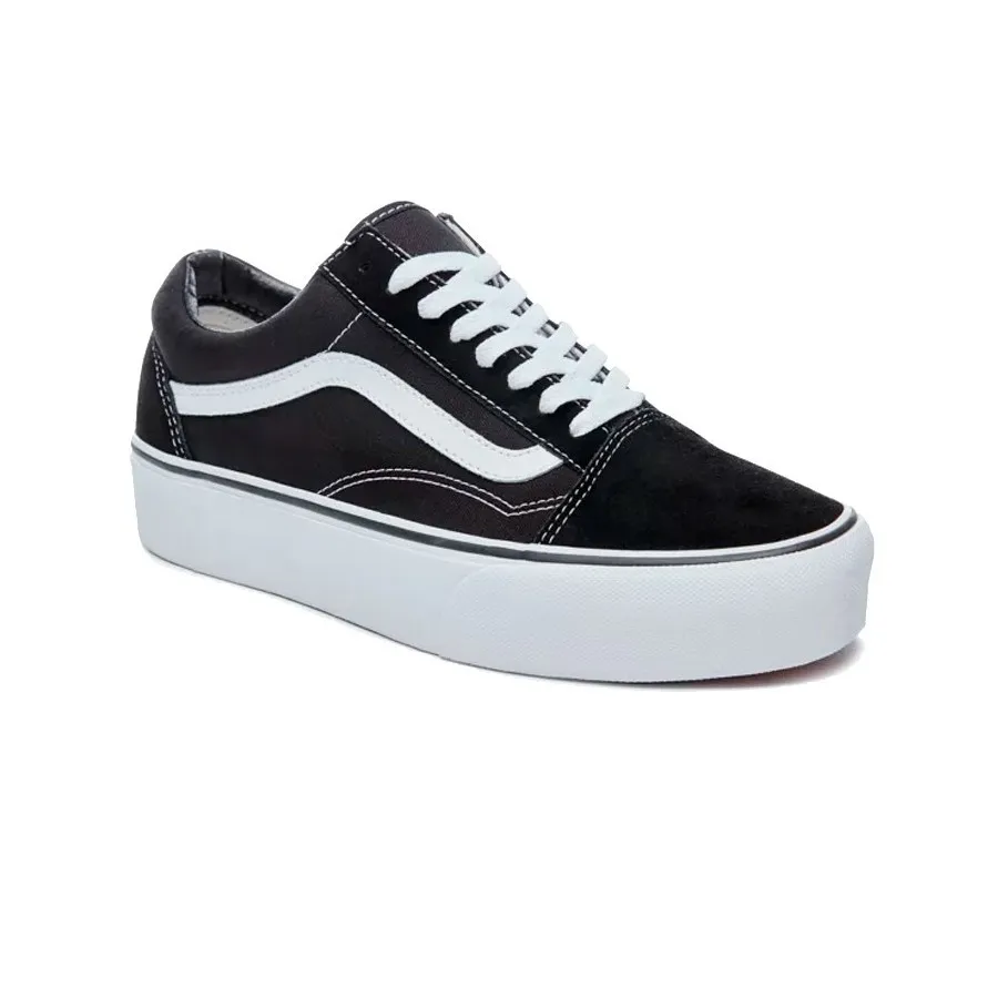 Vans WARD PLATFORM (Canvas) BLACK/WHITE VN0A4UUV1871