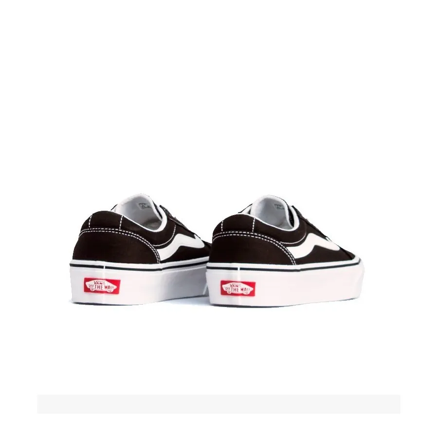 Vans WARD PLATFORM (Canvas) BLACK/WHITE VN0A4UUV1871