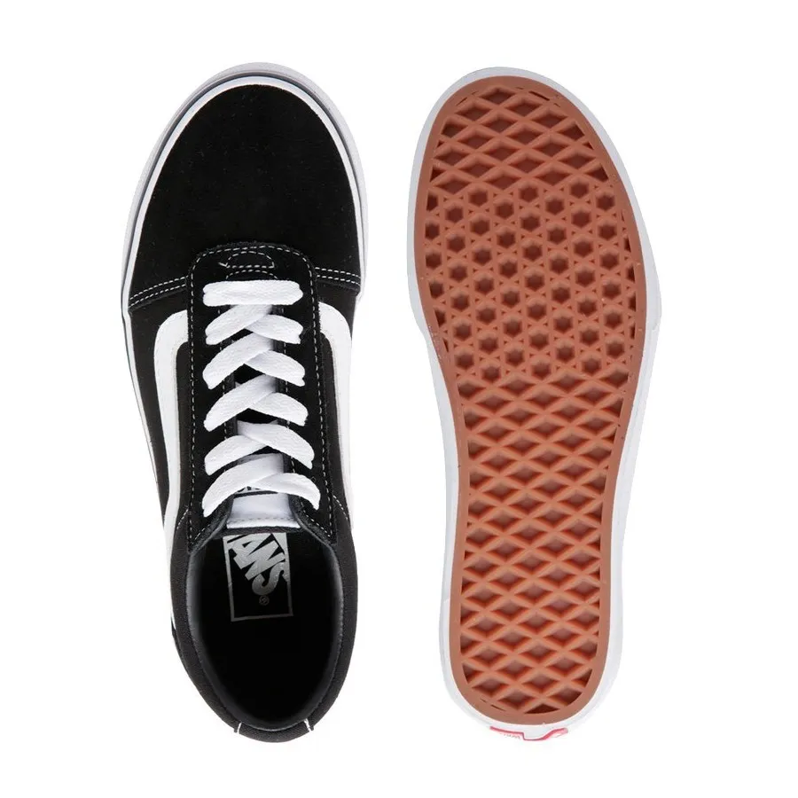 Vans WARD (Suade Canvas) BLACK/WHITE VN0A3IUNIJU1