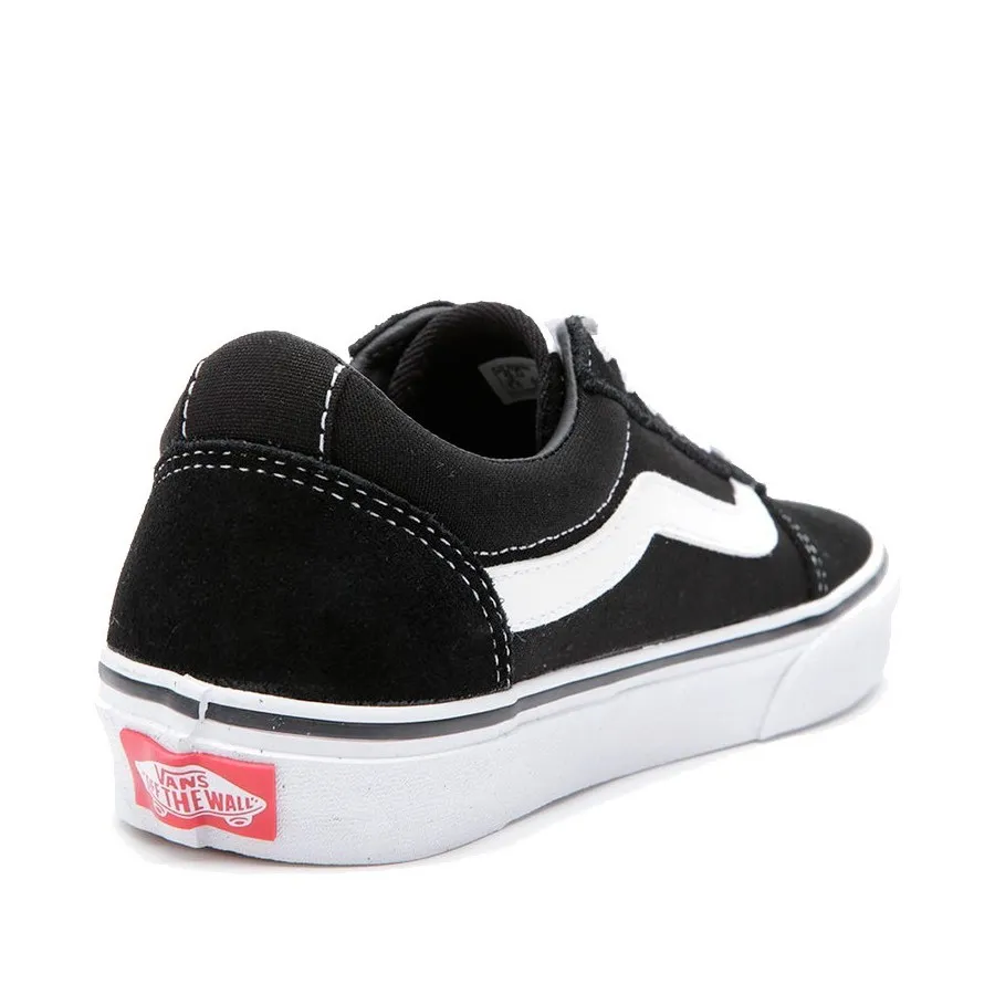 Vans WARD (Suade Canvas) BLACK/WHITE VN0A3IUNIJU1
