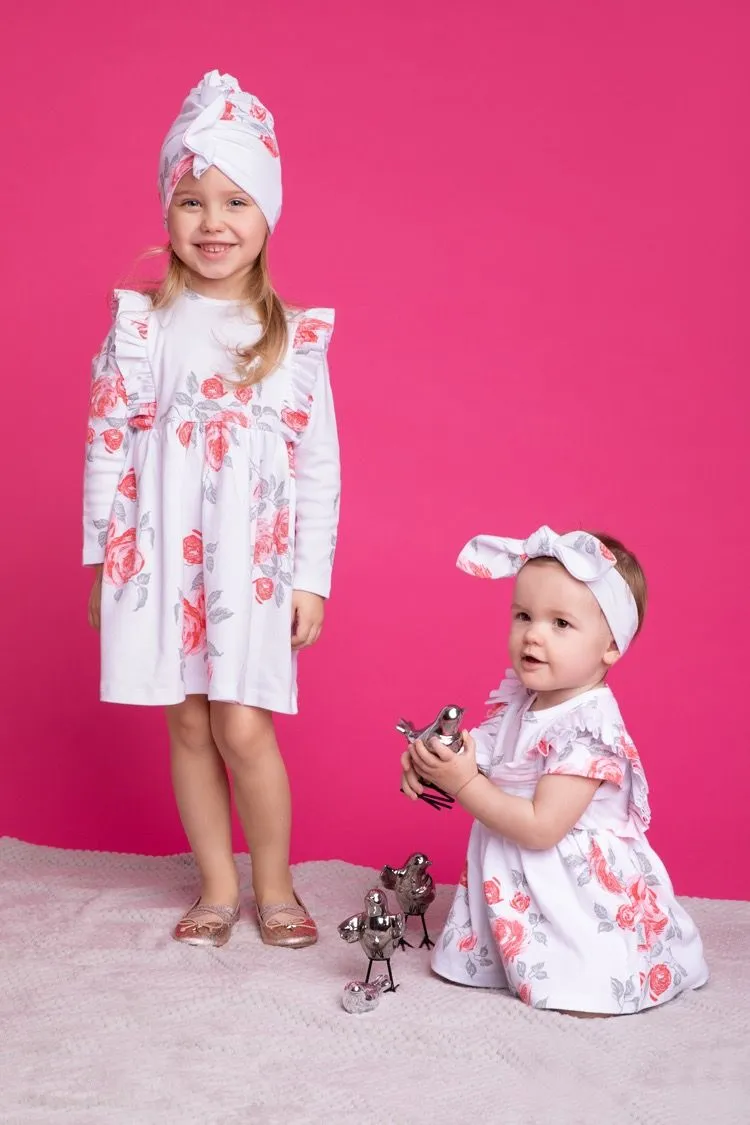 Vestido de flores para niña colección Rose