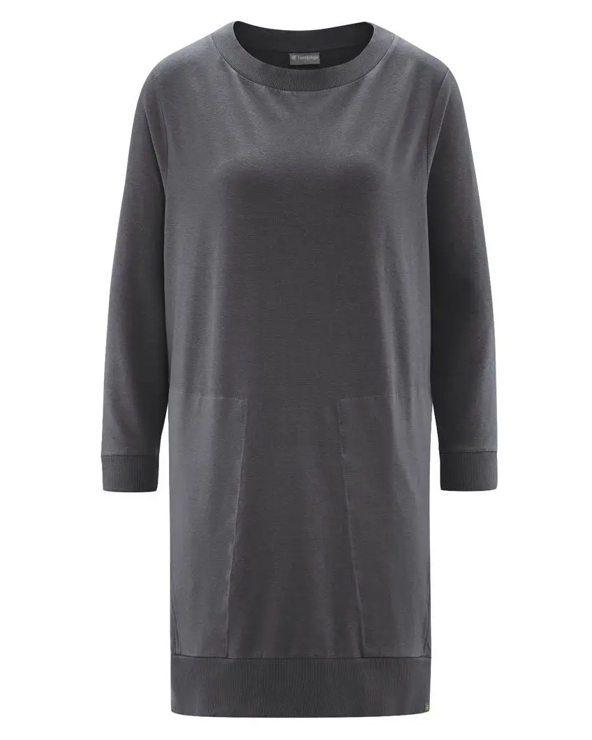 Vestido sudadera de algodón orgánico y cáñamo