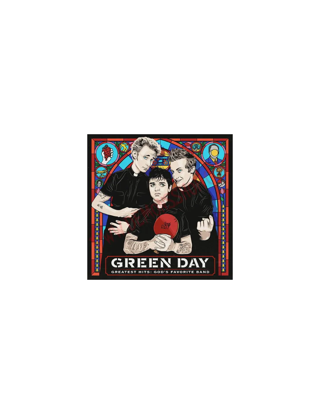 Vinilo LP Green Day ‎– Greatest Hits: God's Favorite Band