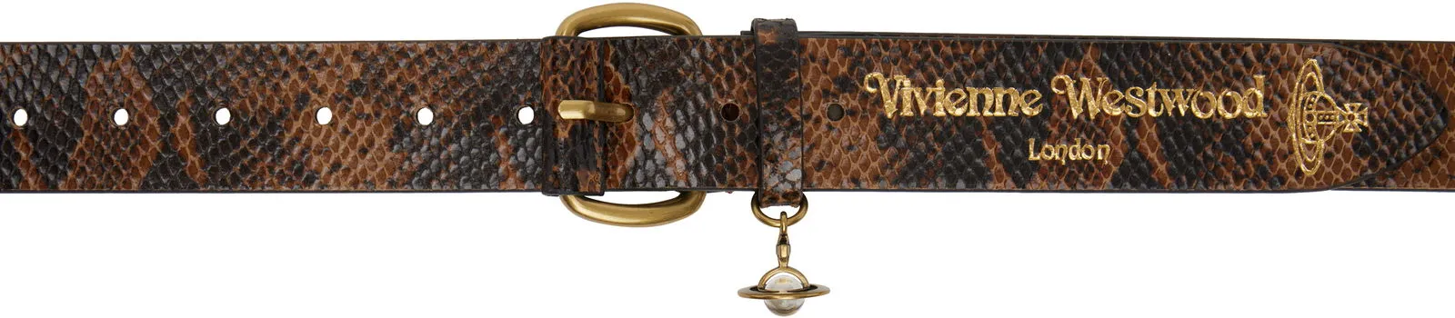 Vivienne Westwood Wide Alex Charm Belt