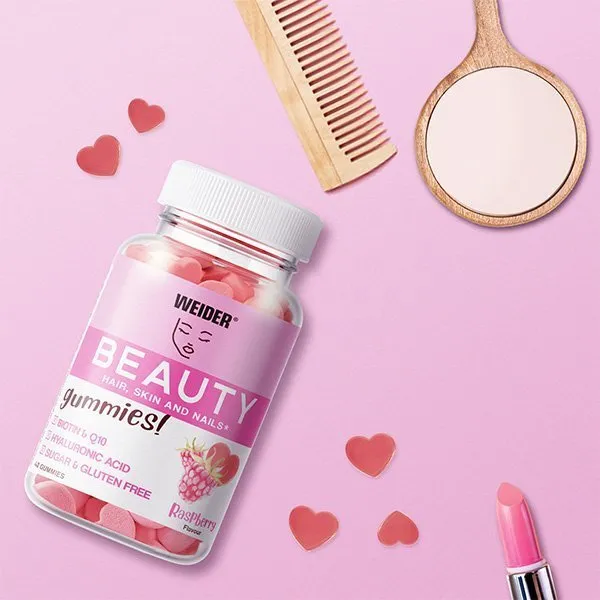WEIDER BEAUTY – GOMINOLAS CUIDADO DE PIEL CABELLO Y UÑAS