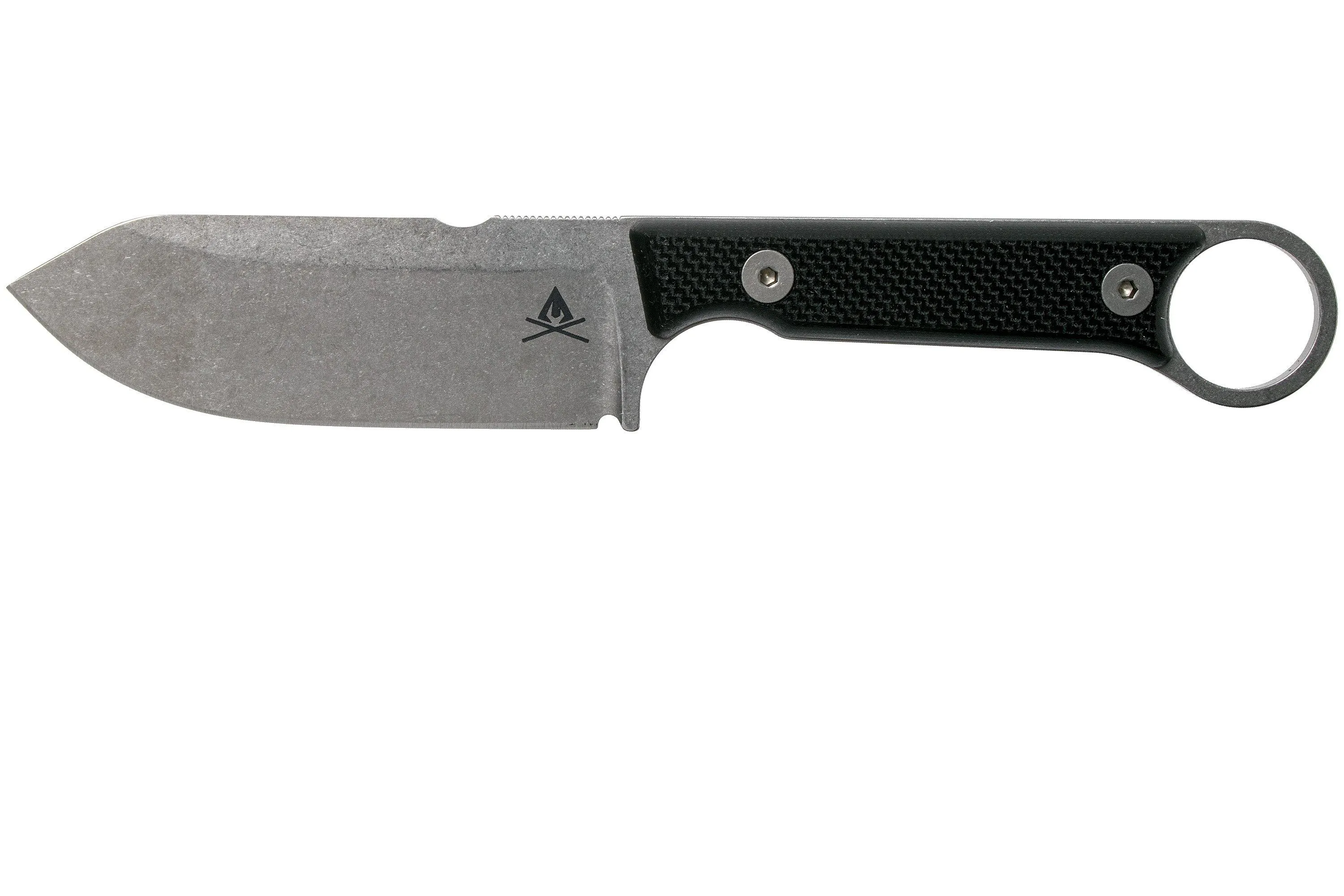 White River Knives FC3.5 Pro Firecraft cuchillo de supervivencia Negro G10, con funda con firesteel kydex