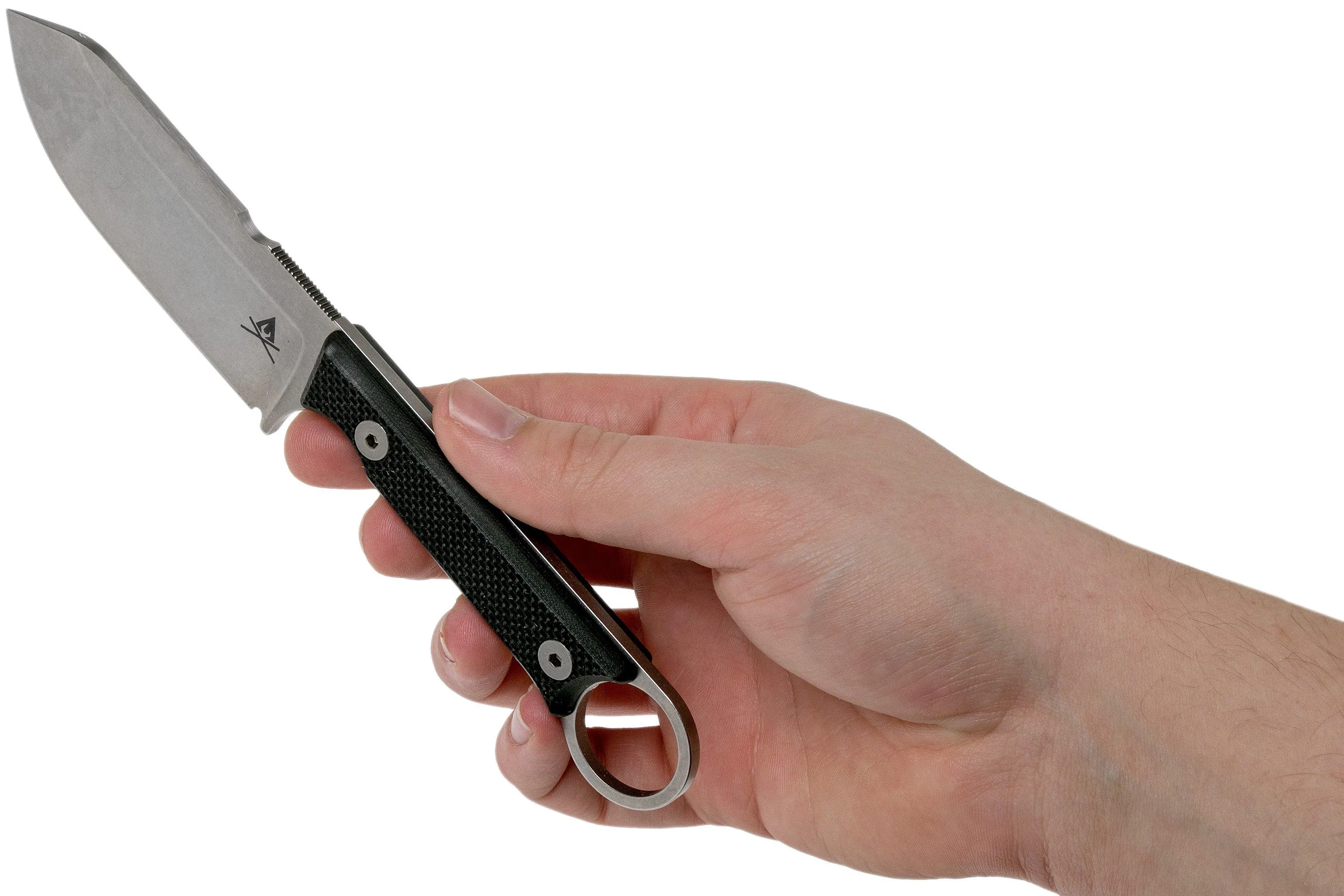 White River Knives FC3.5 Pro Firecraft cuchillo de supervivencia Negro G10, con funda con firesteel kydex