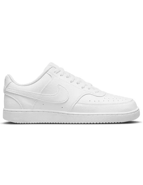 zapatilla  nike court vision blanco, baja