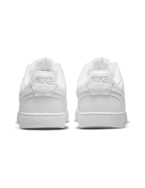 zapatilla  nike court vision blanco, baja