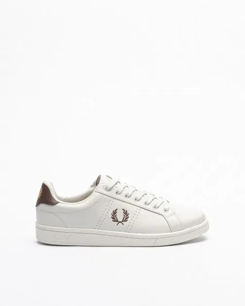 Zapatillas blancas Fred Perry B6312 Blanco