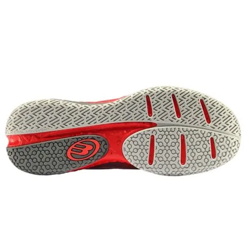 Zapatillas Bullpadel Ionic Gris/Rojo 2024