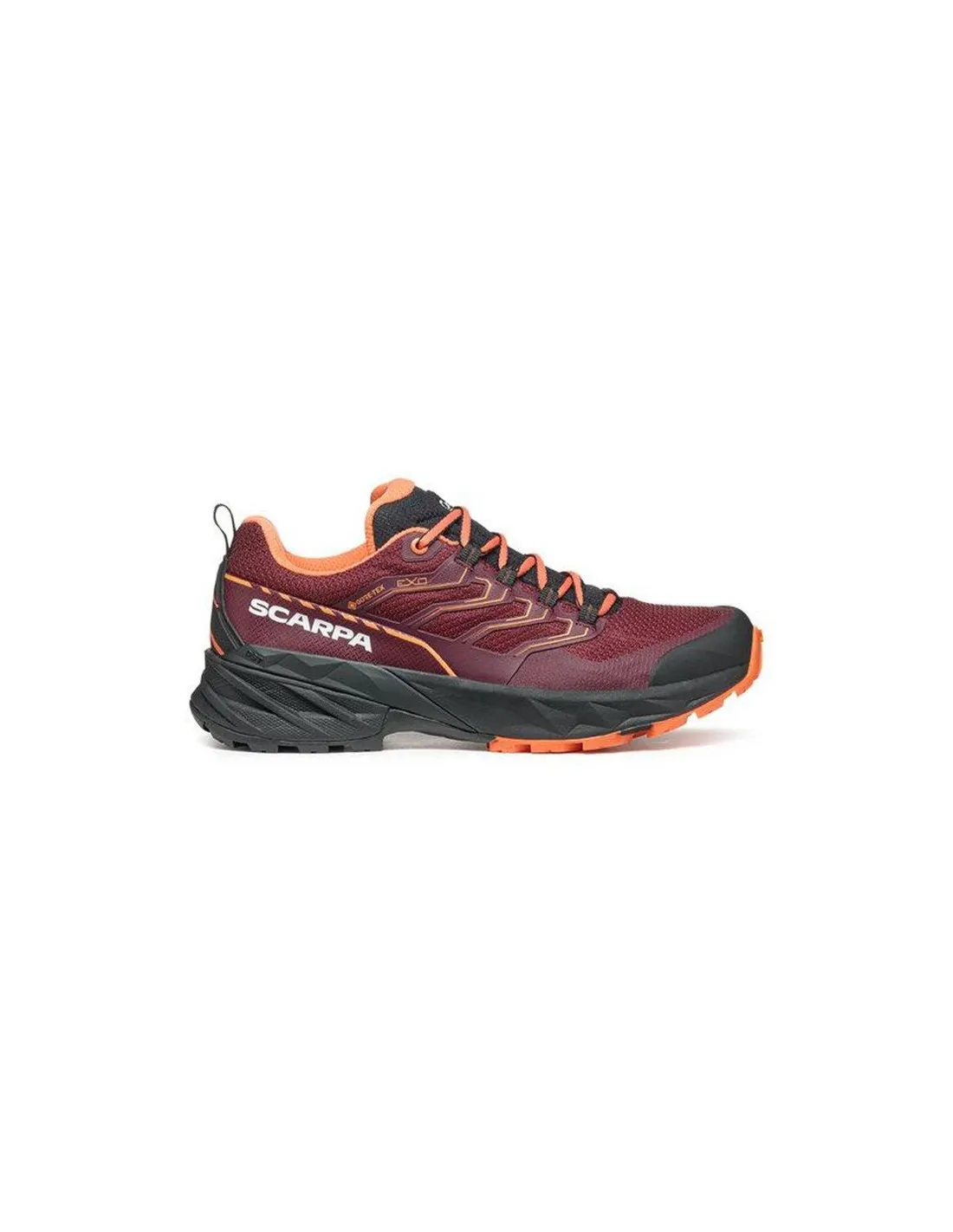 ZAPATILLAS DE MONTAñA SCARPA RUSH 2 GTX BURGUNDY DUSTY ORANGE MUJER