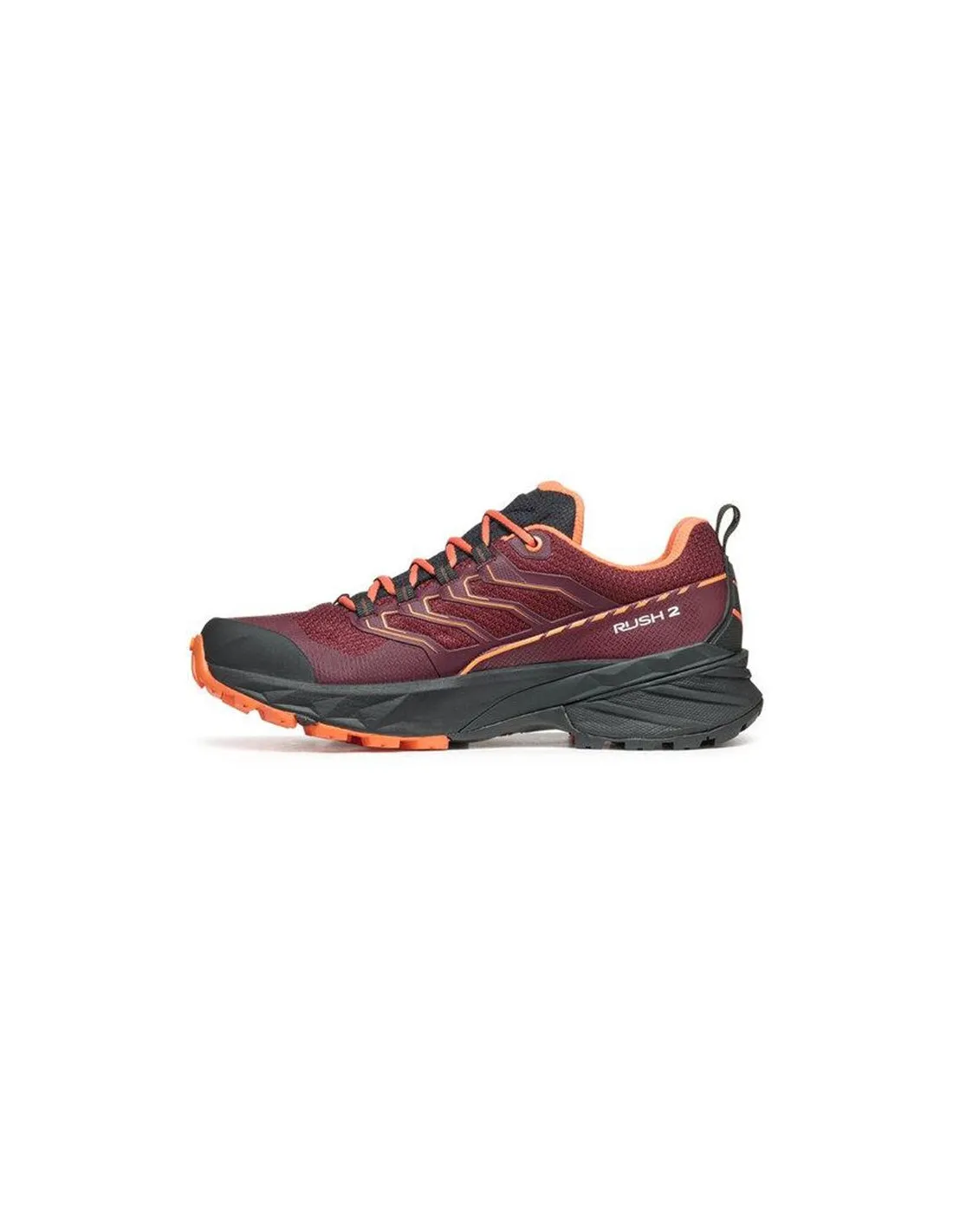 ZAPATILLAS DE MONTAñA SCARPA RUSH 2 GTX BURGUNDY DUSTY ORANGE MUJER