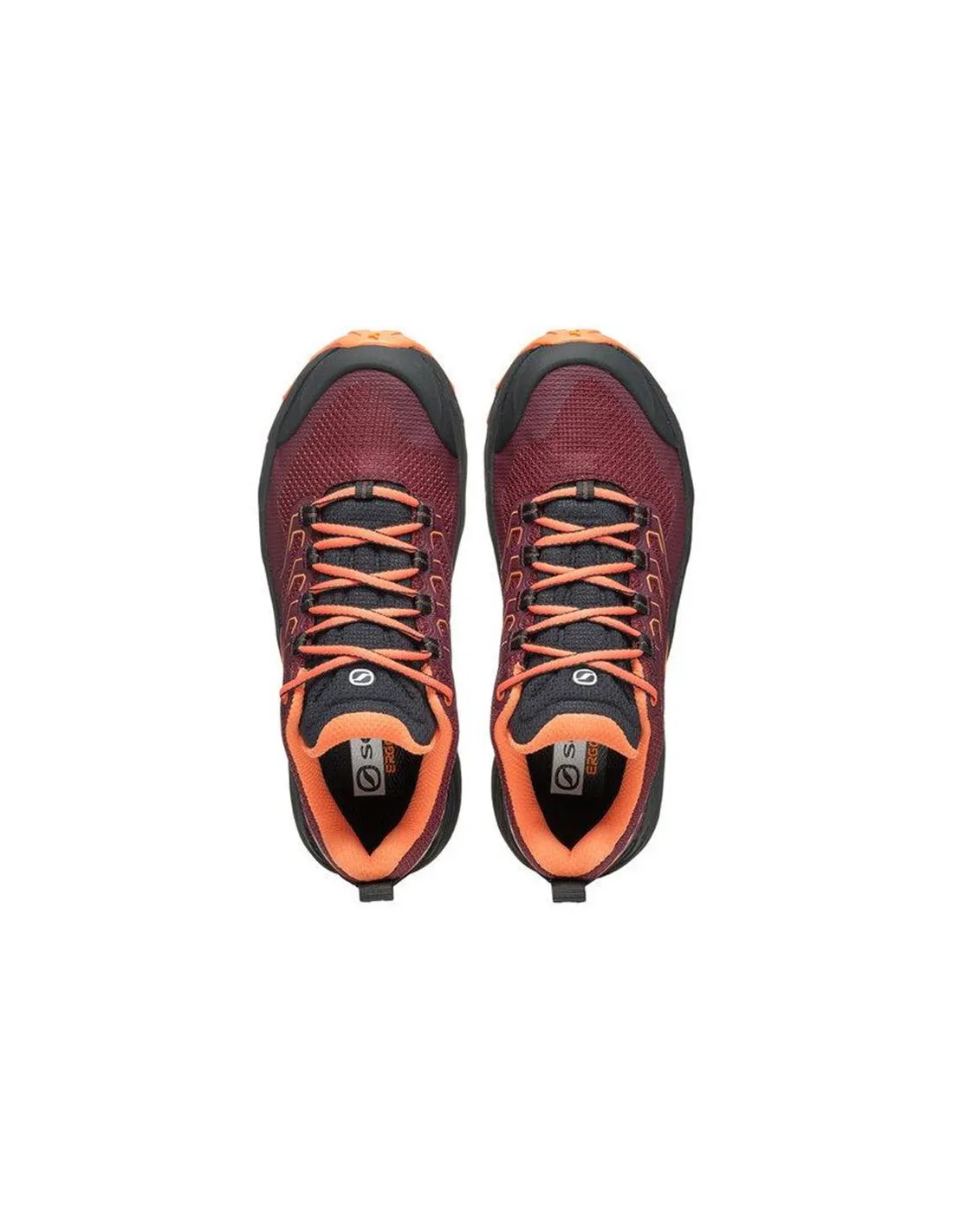 ZAPATILLAS DE MONTAñA SCARPA RUSH 2 GTX BURGUNDY DUSTY ORANGE MUJER