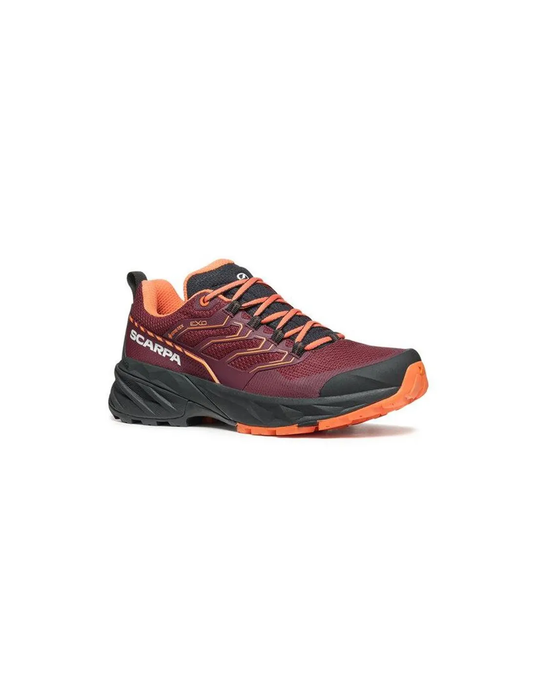 ZAPATILLAS DE MONTAñA SCARPA RUSH 2 GTX BURGUNDY DUSTY ORANGE MUJER