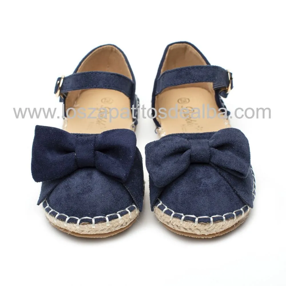 Zapatillas Niña Marino Modelo Esparta