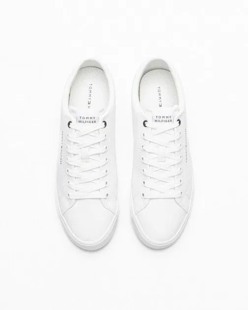 Zapatillas Tommy Hilfiger Vulc Low Canvas Blanco