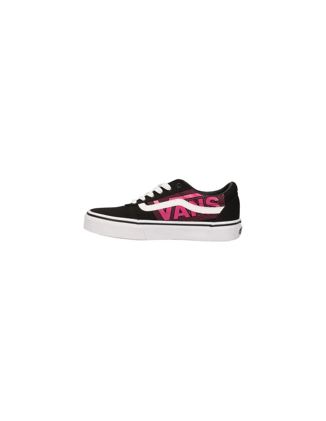 Zapatillas Vans My Ward Glow Mdpnk Mujer Negro Rosa