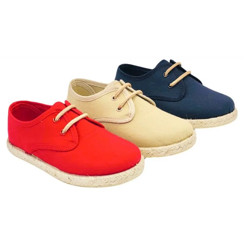 Zapato de lona niño