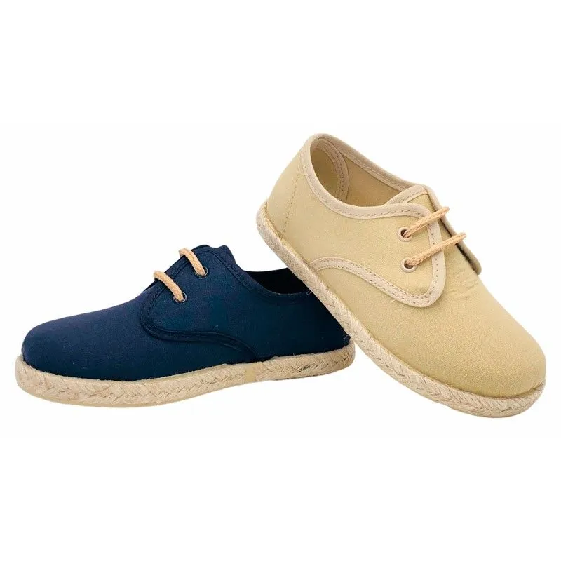 Zapato de lona niño