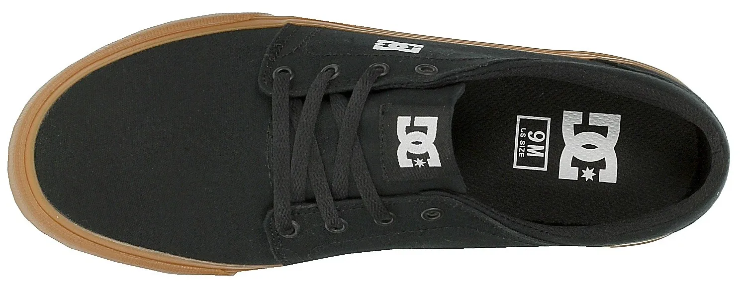 ZAPATOS DC TRASE TX  BLACK/GUM