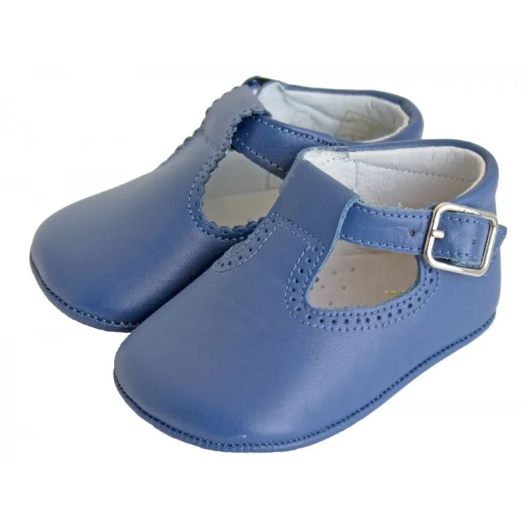 Zapatos Pepitos bebé piel Hebilla